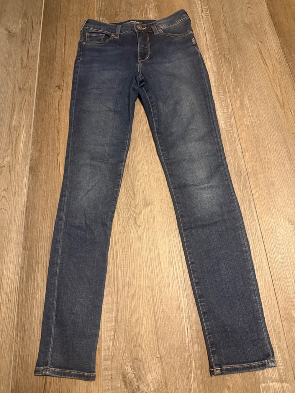 Silver Jeans Women's Bleeker Skinny Jeans in Dark Blue Wash